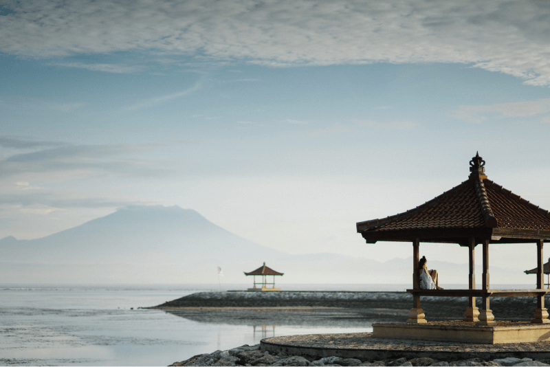 Атмосферное и успокаивающее место. Райское Бали.